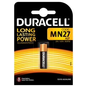 Spetsiaalse akuga Duracell MN27 12V aluseline tursk 81546868