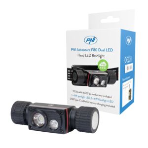 PNI Adventure F80 Dual LED esilatern