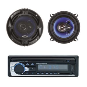 Pakettraadio MP3-autopleier PNI Clementine 8428BT 4x45w + koaksiaalkõlarid PNI HiFi650