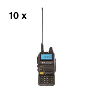 Box 10 Pieces Kaasaskantav VHF/UHF raadiojaam CRT FP00