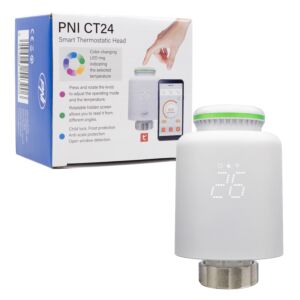 PNI CT24 nutikas termostaatpea radiaatorile, Tuya nutikas mobiilirakendus