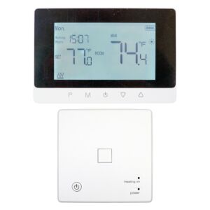 PNI CT50S PRO juhtmevaba nutikas termostaat WiFi-ga küttesüsteemidele, minimaalne hüsterees 0,1°C, juhtimine Tuya kaudu