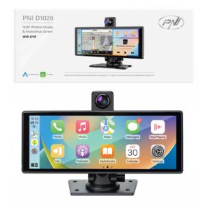 Automonitor PNI DVR D1026 10,26 tolli, juhtmevaba Carplay