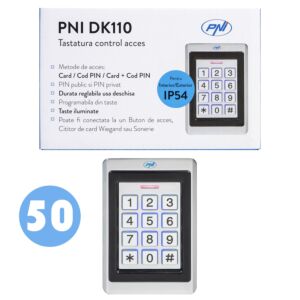 Karp 50 tk PNI DK110 juurdepääsukontrolli klaviatuuriga