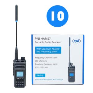 Bax 10 tk kaasaskantav raadioskanner PNI HAM27