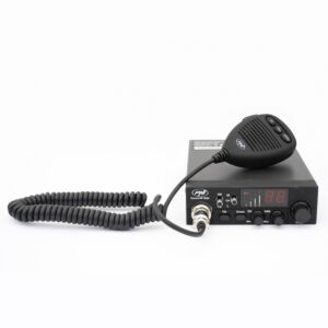CB PNI raadiojaam HP 8024 Escort reguleeritava ASQ ja 12–24 V toiteallikaga
