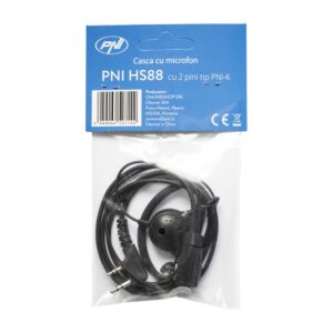 Kõrvaklapid PNI HS88 mikrofoniga 2 kontaktiga PNI-K pistikuga