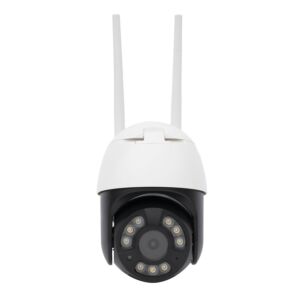 PNI IP845 juhtmevaba videovalvekaamera, Black Light, WiFi, PTZ, 4MP micro SD pesa, eraldiseisev, ICSee rakendus