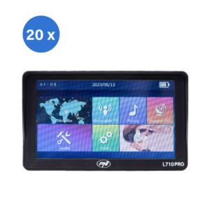 PNI L710 PRO GPS-navigatsioonisüsteem päikesesirmi abil