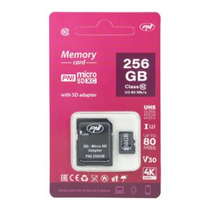 MicroSD mälukaart PNI 256GB