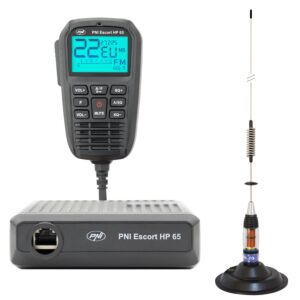 CB raadiojaama pakett PNI Escort HP 65 ASQ ja CB antenn PNI ML70 magnetiga