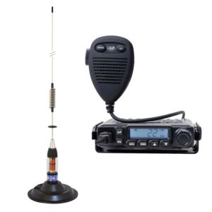 CB-raadiojaama pakett PNI Escort HP 6500 PRO, ASQ, VOX, NRC koos CB-antenniga PNI ML70 magnetiga