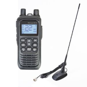 Kaasaskantav CB-raadiojaama komplekt PNI Escort HP 92 multistandard 4W, 12-24V AM-FM koos CB-antenniga PNI Extra 48 magnetiga