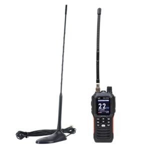 PNI Escort HP 102 mitmestandardne kaasaskantav CB raadiojaam, 4W, 12V-24V, AM-FM koos PNI Extra 45 CB antenniga magnetiga