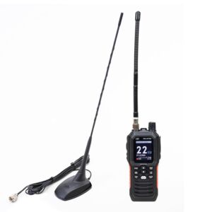 PNI Escort HP 102 mitmestandardne kaasaskantav CB raadiojaam, 4W, 12V-24V, AM-FM koos PNI Extra 48 CB antenniga magnetiga