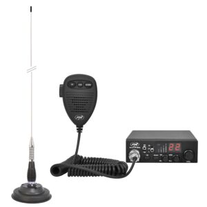 CB PNI ESCORT HP 8000L ASQ raadiojaama komplekt + CB PNI ML100 antenn