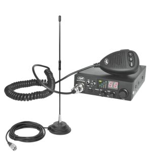 CB PNI Escort HP 8000L ASQ raadiojaama pakett + PNI Extra 40 CB antenn magnetiga