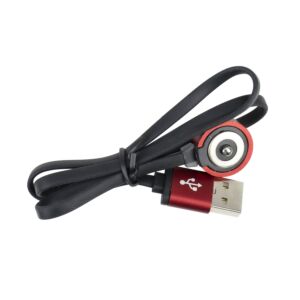 USB-kaabel PNI Adventure F75 taskulampide laadimiseks, magnetkontaktiga, pikkus 50 cm