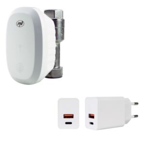 Pakett Intelligentne veeventiil PNI SV180 PRO ja PNI CHG300 toiteallikas