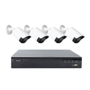 PNI House IPMAX POE22S videovalvekomplekt, NVR ja 4 4MP kuulikaamerat