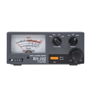 Nissei RS-102 SWR 1,8-200MHz Wattmeter 0-200W PNI reflektomeeter