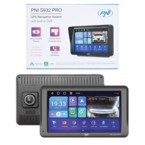 GPS-navigatsioonisüsteem koos sisseehitatud DVR PNI S932 PRO 7-tollise ekraaniga