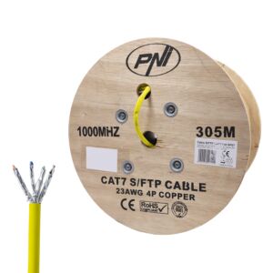 Kaabel S/FTP CAT7 PNI SF07, 10Gbps, 1000MHz