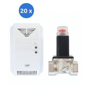 PNI Safe House 200 gaasianduri ja solenoidventiili komplekt