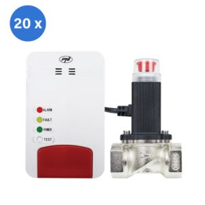 nutika gaasianduri komplekt ja PNI Safe House Smart Gas 300 solenoidventiil