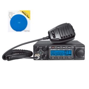 Pakett amatöörraadiojaam CRT SS 9900V + kleepuv padi sinine tarvik