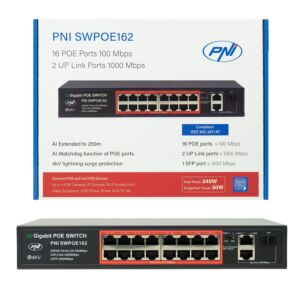 Lüliti POE PNI SWPOE162, 16 porti