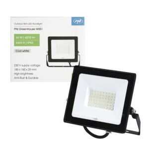 Õhuke LED-valgusti PNI GreenHouse GreenHouse WS51 50W, 6400K, 5000lm, 184,5*29*160mm.