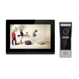 PNI VP8373 nutikas video sisetelefon 1 monitoriga, 7-tolline 1080p puuteekraan, WiFi, Tuya mobiilirakendus, IP65, auto pesa