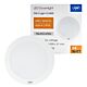 LED-laevalgusti PNI D-Light CL2425 24W, ümmargune, 4200K, 230V toiteallikas, 2640 lm, neutraalne valge, läbimõõt 29 cm