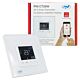 Nutitermostaat PNI CT26W WiFi elektriline põrandaküte või pumbagrupp, koos põrandaanduriga, 10A, m