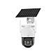 PNI IP464S Black Light 4MP ja 4G videovalvekaamera päikesepaneeli ja akuga