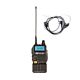 Komplektis kaasaskantav VHF/UHF raadiojaam CRT FP00 kahe sagedusribaga ja PNI HS84 peakomplekt