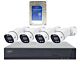 PNI House IPMAX POE 8 videovalvekomplekt, NVR 4 kaameraga ja PNI SafeHouse 1TB kõvakettaga