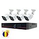 AHD PNI House PTZ1500 5MP DVR videovalvekomplekt - 4 kaamerat ja kleepuv lipp