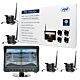 PNI TRK504 juhtmevaba videovalve komplekt LCD monitori ja 4 kaameraga veoauto DVR-ile