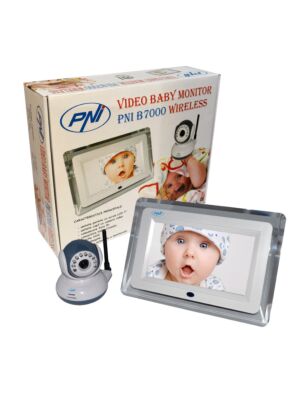 Video Baby Monitor PNI B7000 7-tolline traadita ekraan