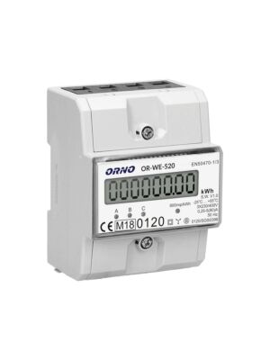 Kolmefaasiline arvesti ORNO OR-WE-520