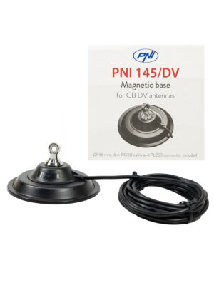 Magnetalus PNI 145/DV 145mm sisaldab 4 m kaablit ja pistikut PL259