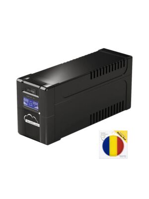 SilverCloud SafePC 650AVR UPS pakett, Power 360W ja kleepuv padja lipp kaasas