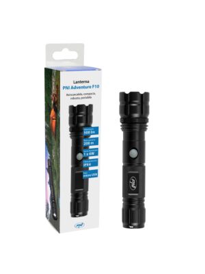 PNI Adventure F10 LED alumiiniumist taskulamp