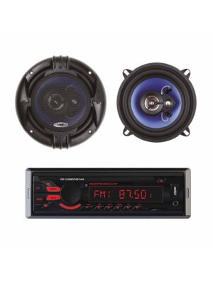 Raadiopakett MP3-autopleier PNI Clementine 8440 4x45w + koaksiaalkõlarid PNI HiFi650, 120W