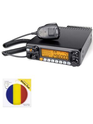 PNI Jopix AT-5555N II amatöörraadiojaama pakett, AM, FM, SSB ja kleepuv lipp komplektis