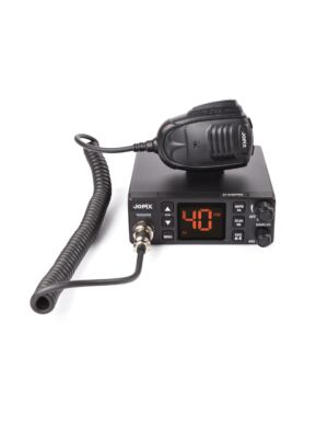 CB raadiojaam JOPIX AT-606PRO ASQ, AM/FM, 4W, 12V-24V, PA, VOX, mürasummuti