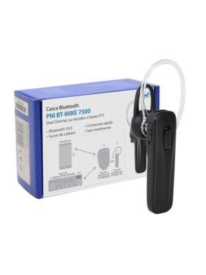 Bluetooth-peakomplekt koos PNI BT-MIKE 7500 mikrofoniga