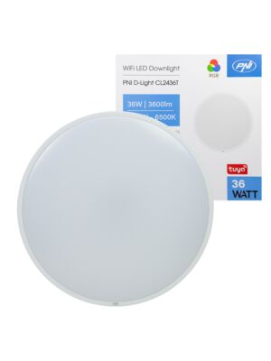 LED-laevalgusti PNI D-Light CL2436T Wi-Fi, Tuya, RGB